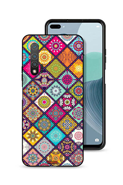 Tolwak غطاء حماية لهاتف هواوي نوفا 6 بنمط مربعات ماندالا