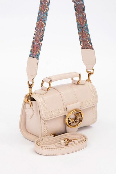 Levidor Premium Speckle Detail Shoulder Bag Mink