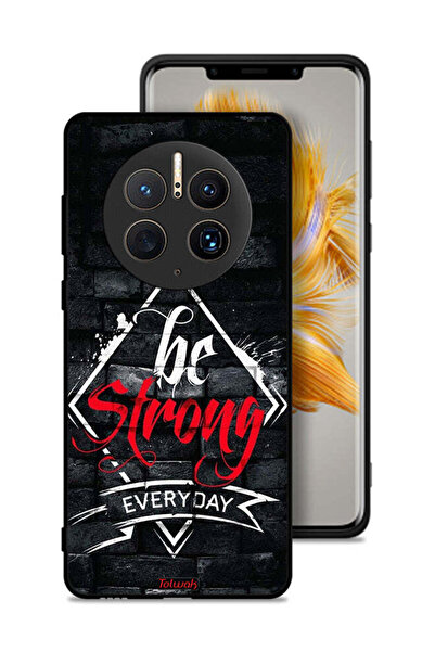 Tolwak Huawei Mate 50 Pro Protective Case Cover Be Strong Every Day
