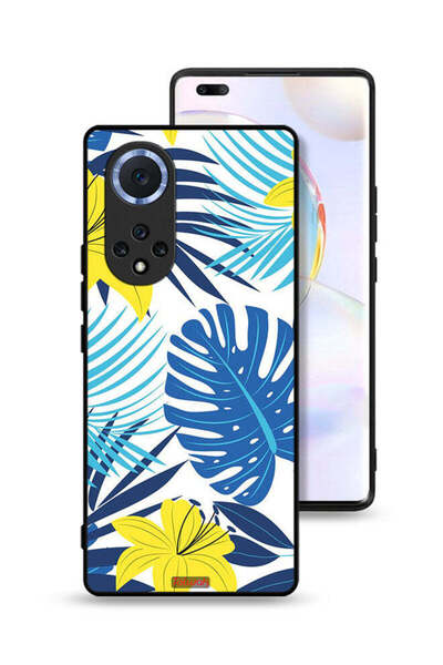 Tolwak غطاء حماية لهاتف هواوي نوفا 9 برو برسومات ريش وزهور