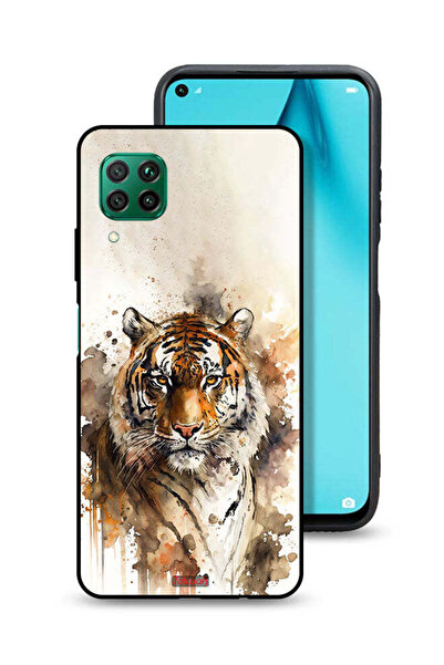 Tolwak غطاء حماية لهاتف هواوي نوفا 7i بطبعة فن تجريدي من جلد الفهد