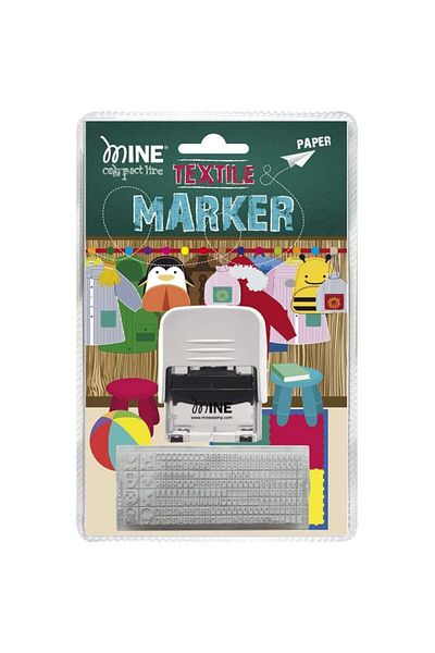 Mine Stamp - Compact Stamp For Clothes & Books