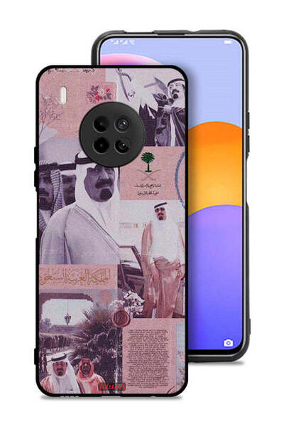 Tolwak غطاء حماية لهاتف هواوي Y9a، ملصق الملك عبدالله العتيق