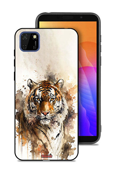 Tolwak غطاء حماية لهاتف هواوي Y5p بنقشة الفهد التجريدي