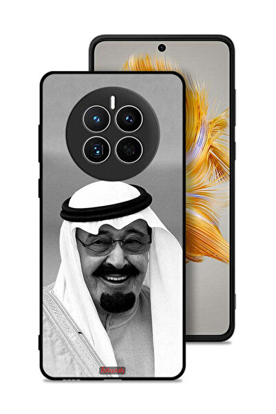 Tolwak غطاء حماية لهاتف هواوي ميت 50 صورة الملك عبدالله مبتسماً