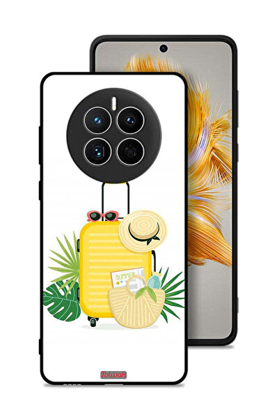 Tolwak غطاء حماية لهاتف هواوي ميت 50 - فن رقمي صيفي