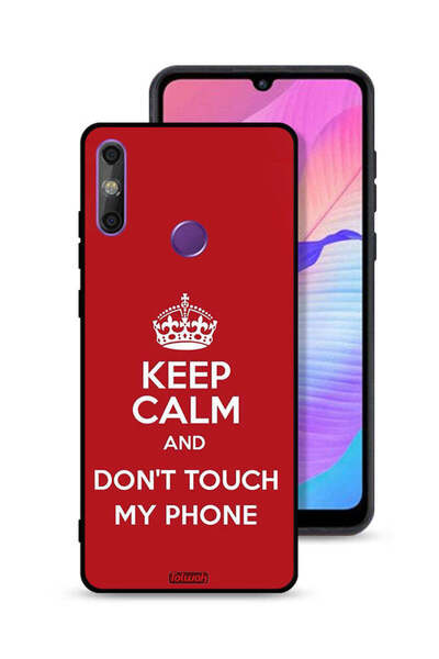 Tolwak غطاء حماية لهاتف هواوي إنجوي 20e - حافظ على هدوئك ولا تلمس هاتفي