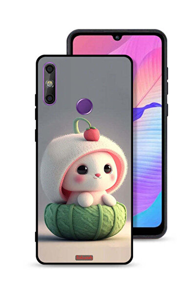Tolwak غطاء حماية لهاتف هواوي إنجوي 20e - أرنب صغير لطيف