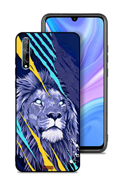 Tolwak غطاء حماية لهاتف هواوي بي سمارت إس بتصميم الأسد الملك