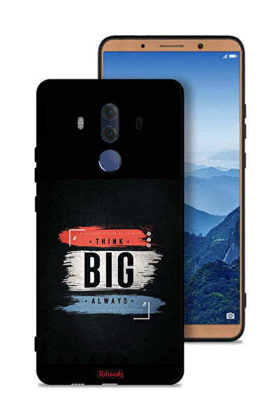 Tolwak غطاء حماية لهاتف هواوي ميت 10 برو - فكر دائمًا بشكل كبير