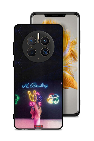 Tolwak Huawei Mate 50 Pro Protective Case Cover Bowling Lover
