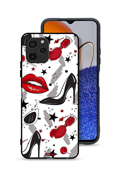 Tolwak Huawei nova Y61 Protective Case Cover Lipstick And Shoes Art
