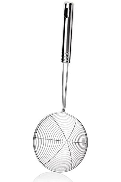 Mena Rise Şirinshop Steel Wire Colander Frying Boiling Strainer 35 cm 1108107