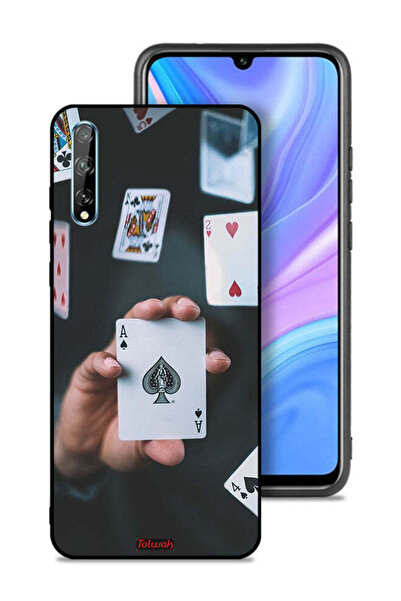 Tolwak غطاء حماية لهاتف هواوي بي سمارت إس - بطاقات