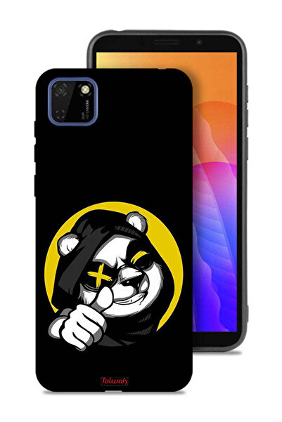 Tolwak غطاء حماية لهاتف هواوي Y5p بتصميم قطة مارشميلو لطيفة