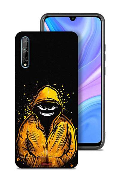 Tolwak غطاء حماية لهاتف هواوي بي سمارت إس بتصميم مارشميلو بوي آرت