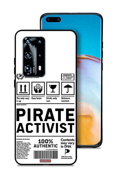 Tolwak غطاء حماية لهاتف هواوي P40 Pro Plus 5G، ملصق ناشط خاص