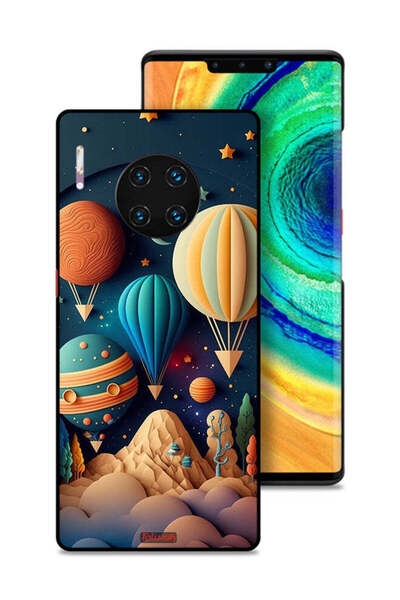 Tolwak غطاء حماية لهاتف هواوي ميت 30 برو - تصميم بيراشوت آرت