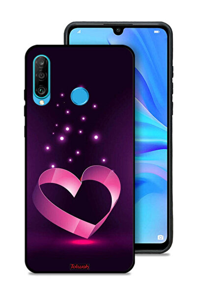 Tolwak غطاء حماية لهاتف هواوي بي 30 لايت بتصميم قلب