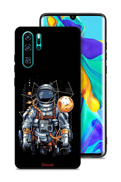 Tolwak غطاء حماية لهاتف هواوي P30 Pro بتصميم رائد فضاء تجريدي