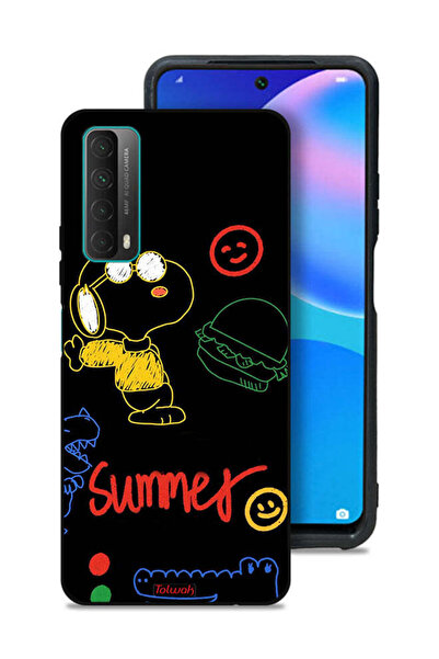 Tolwak غطاء حماية لهاتف هواوي بي سمارت (2021) - ملصق صيفي