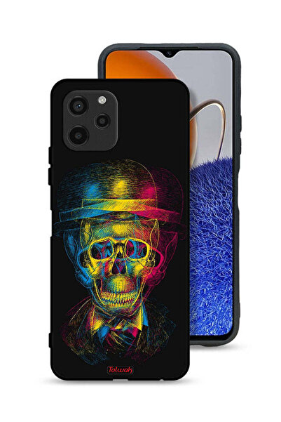 Tolwak غطاء حماية لهاتف هواوي نوفا Y61 بتصميم جمجمة وقبعة ملونة وفن خيالي
