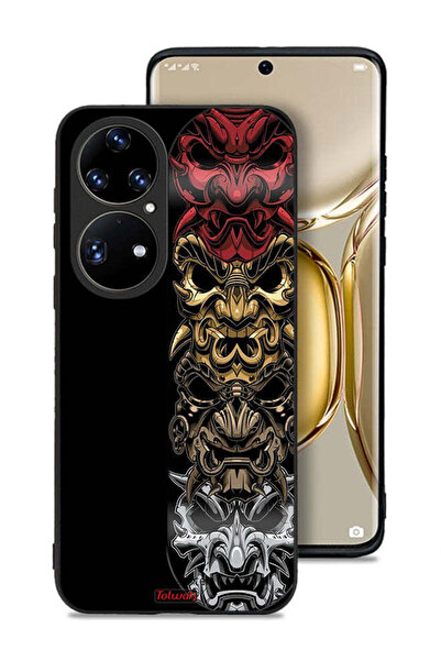 Tolwak غطاء حماية لهاتف هواوي بي 50 برو مع رسومات فنية