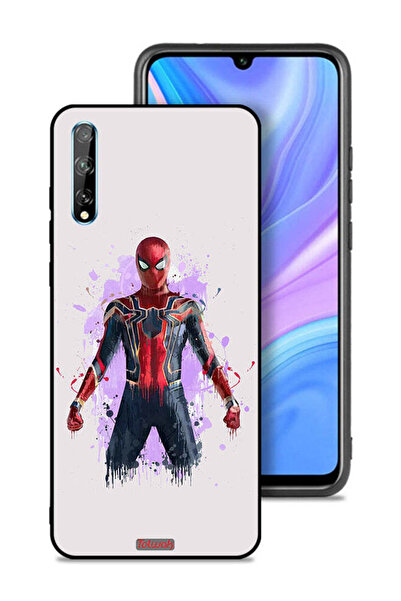 Tolwak غطاء حماية لهاتف هواوي بي سمارت إس بتصميم العنكبوت الحديدي