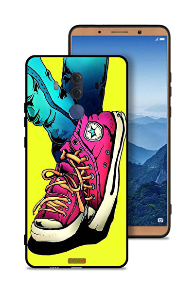 Tolwak غطاء حماية لهاتف هواوي ميت 10 برو - حذاء قماشي - تصميم فني