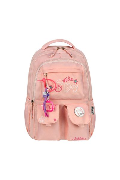 Adalinhome Smile Day Waterproof Korean Style Unisex School Backpack