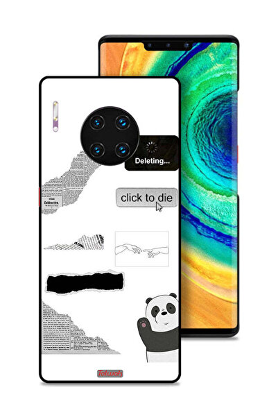 Tolwak غطاء حماية لهاتف هواوي ميت 30 إي برو 5G، ملصق باندا
