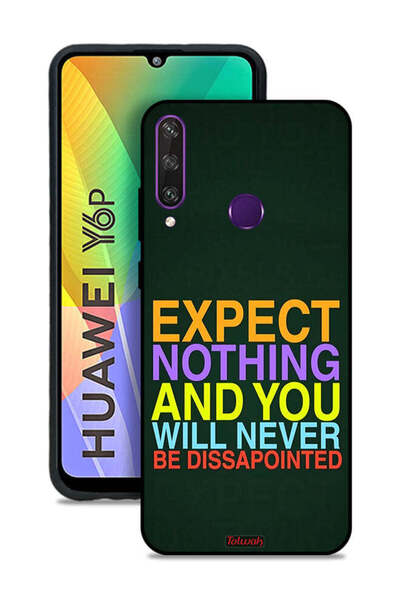 Tolwak غطاء حماية لهاتف هواوي Y6p لا تتوقع شيئًا ولن تشعر بخيبة الأمل أبدًا
