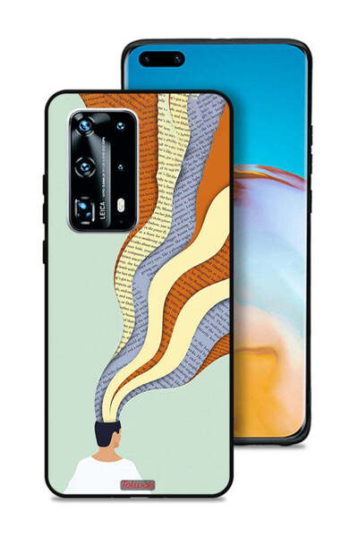 Tolwak غطاء حماية لهاتف هواوي P40 Pro Plus 5G بتصميم فني مع مراعاة البيانات