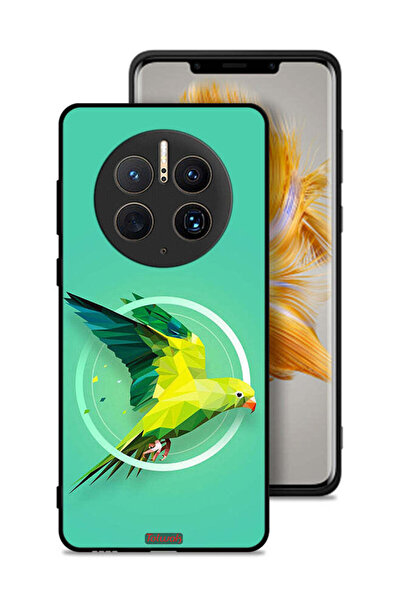 Tolwak غطاء حماية لهاتف هواوي ميت 50 برو بتصميم ببغاء تجريدي