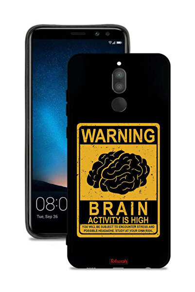 Tolwak غطاء حماية لهاتف هواوي ميت 10 لايت تحذير من ارتفاع نشاط الدماغ