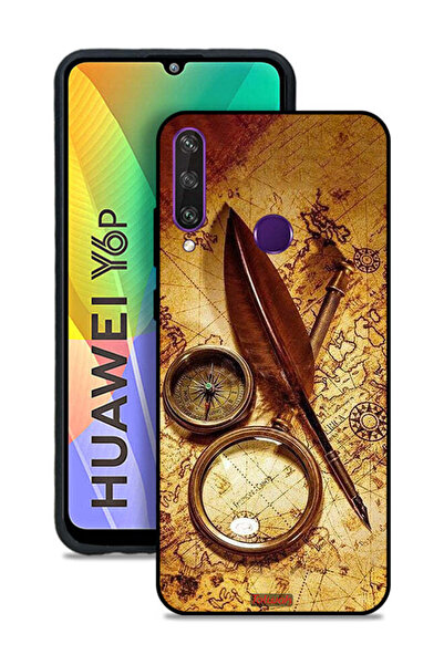 Tolwak غطاء حماية هواوي Y6p بتصميم بوصلة عتيقة