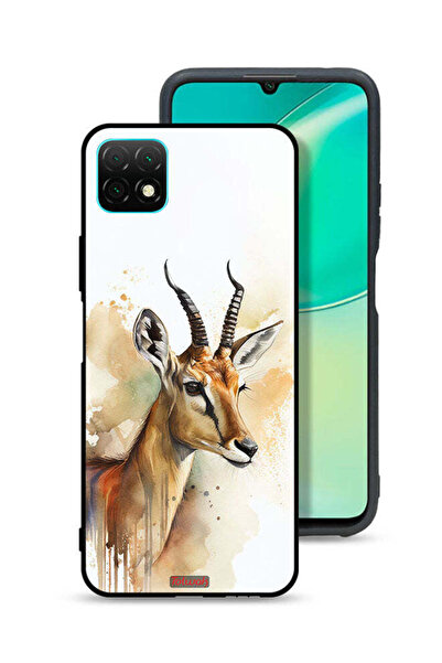 Tolwak غطاء حماية لهاتف هواوي نوفا Y60 بتصميم غزال تجريدي