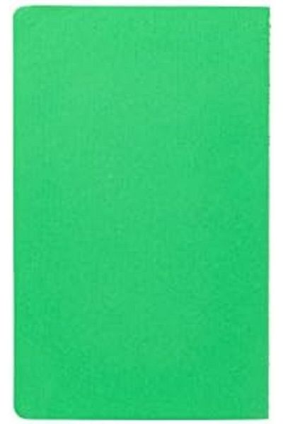 Mena Rise Diyar-Ifırsatshop Notes 13X21 cm Cardboard Cover Thread Stitched Notebook, 24 Sheets, Plain, Leaf Y