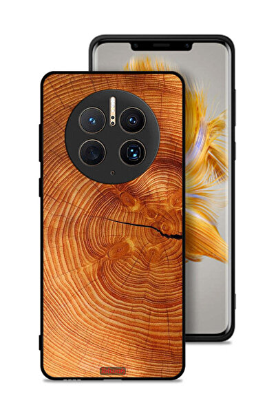Tolwak غطاء حماية لهاتف هواوي ميت 50 برو مصنوع من الخشب المتصدع