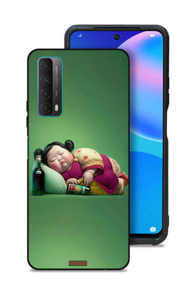 Tolwak غطاء حماية لهاتف هواوي بي سمارت (2021) - فتاة سمينة