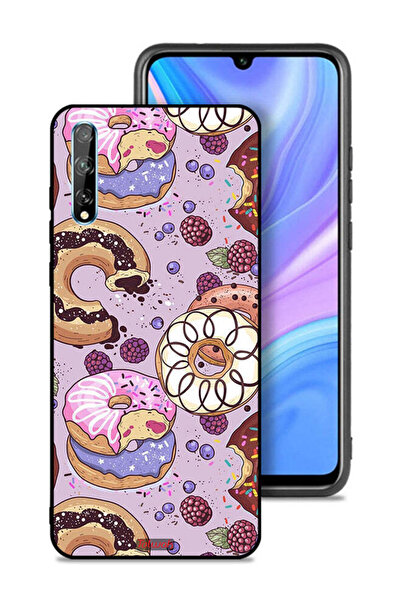 Tolwak غطاء حماية لهاتف هواوي بي سمارت إس برسومات دوناتس آرت