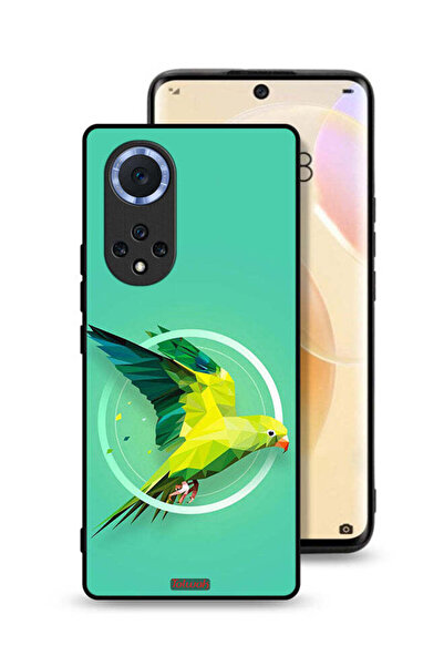 Tolwak غطاء حماية لهاتف هواوي نوفا 9 بتصميم فن تجريدي ببغاء