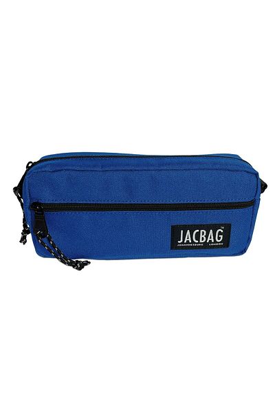 Jacbag Cutie de creion pentru băiat Saks Blue cu fermoar dublu