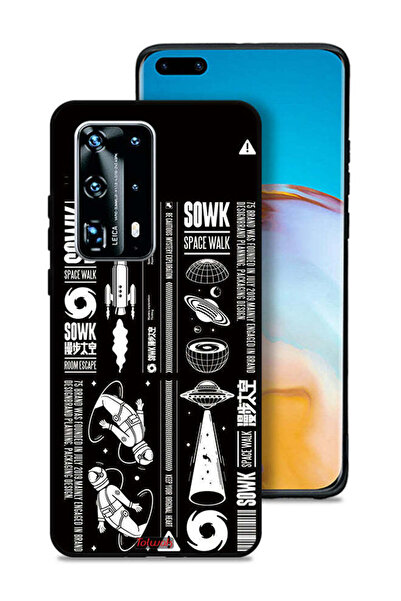 Tolwak غطاء حماية لهاتف هواوي P40 Pro Plus 5G ملصق Sowk Space Walk