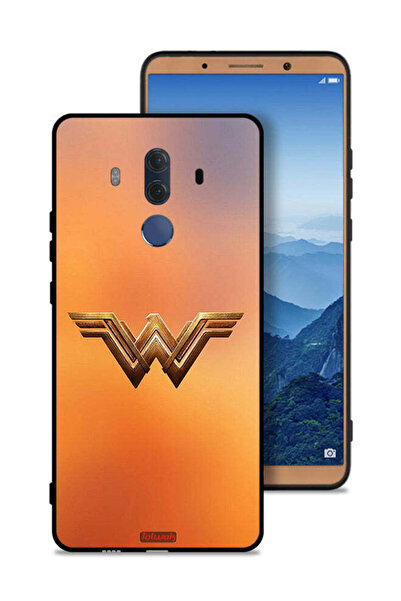 Tolwak غطاء حماية لهاتف هواوي ميت 10 برو بشعار Wonder Women