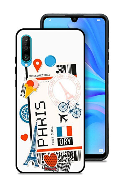 Tolwak غطاء حماية لهاتف هواوي P30 لايت - ملصق باريس