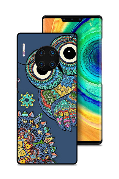 Tolwak غطاء حماية لهاتف هواوي ميت 30 إي برو 5G بنقشة بومة زهرية