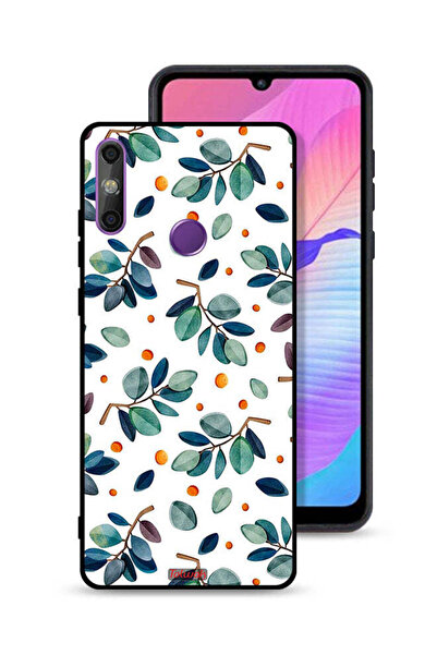 Tolwak غطاء حماية لهاتف هواوي إنجوي 20e بنقشة أوراق الشجر