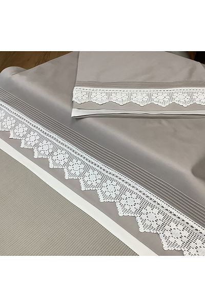 OYA home Cotton & Lace Baby Pique Set / Bpt-5787