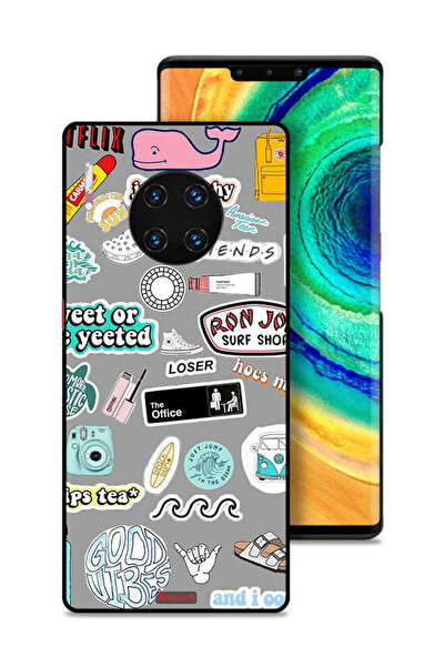 Tolwak غطاء حماية لهاتف هواوي ميت 30 برو - ملصقات Good Vibes
